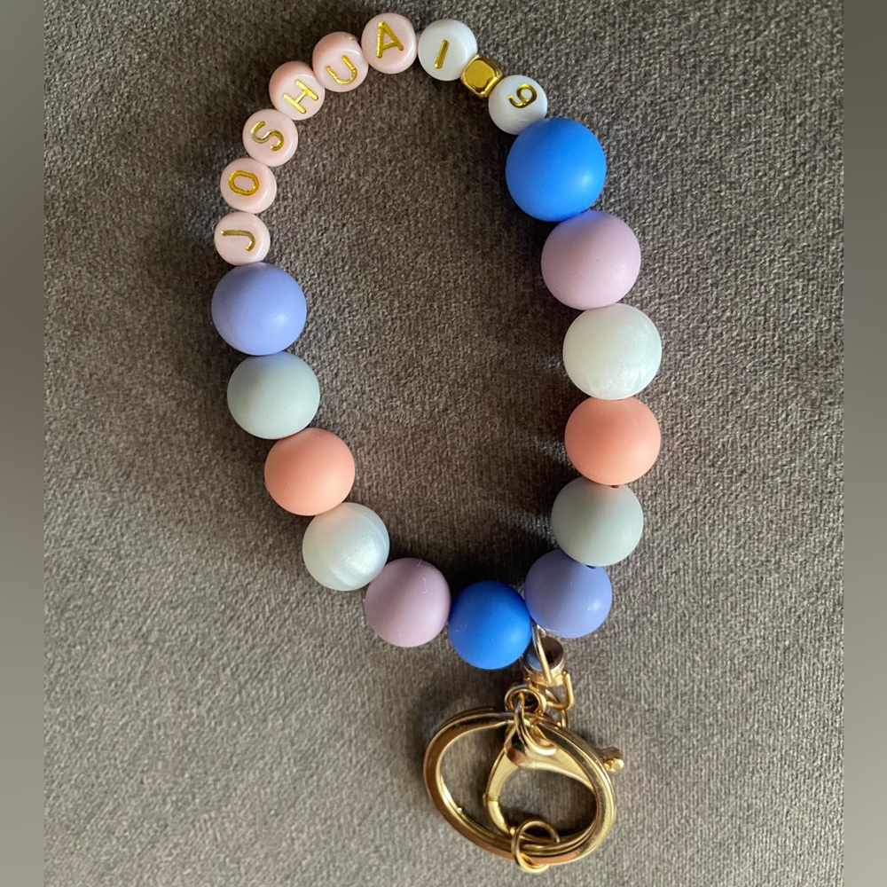 Custom made - 7 inch Keychain Wristlet/inspirational Bible verses /